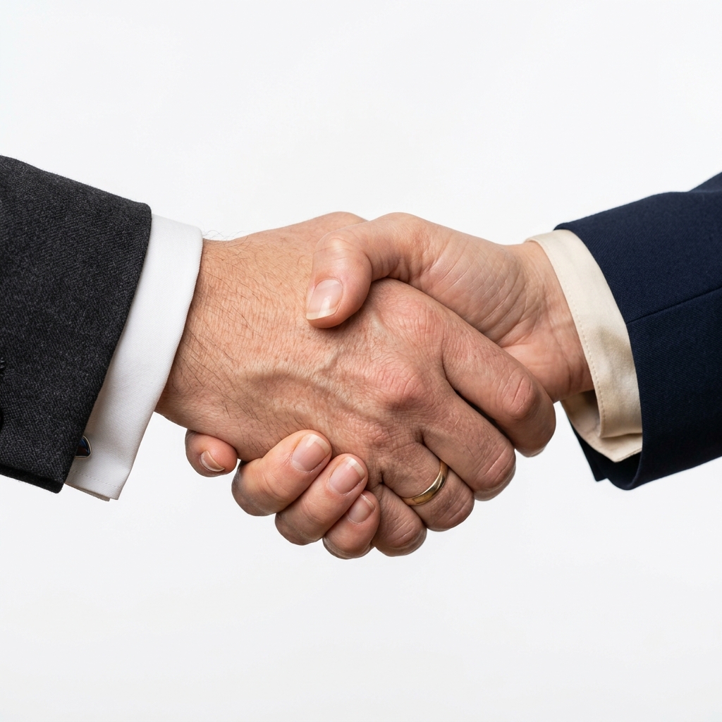 Franchise Partnership Handshake